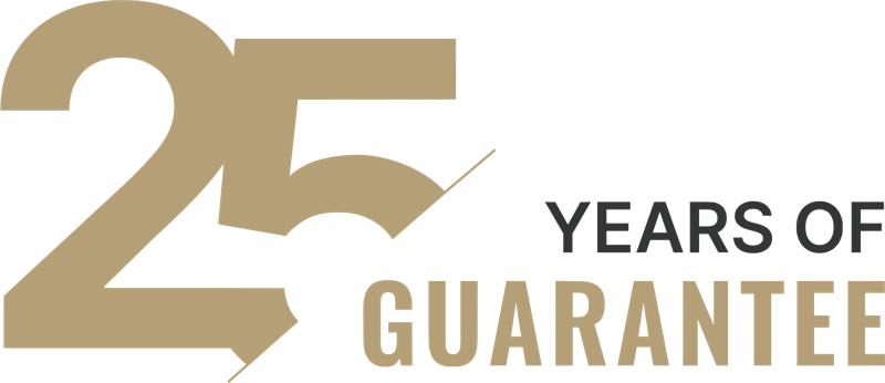 25 Jahre Garantie