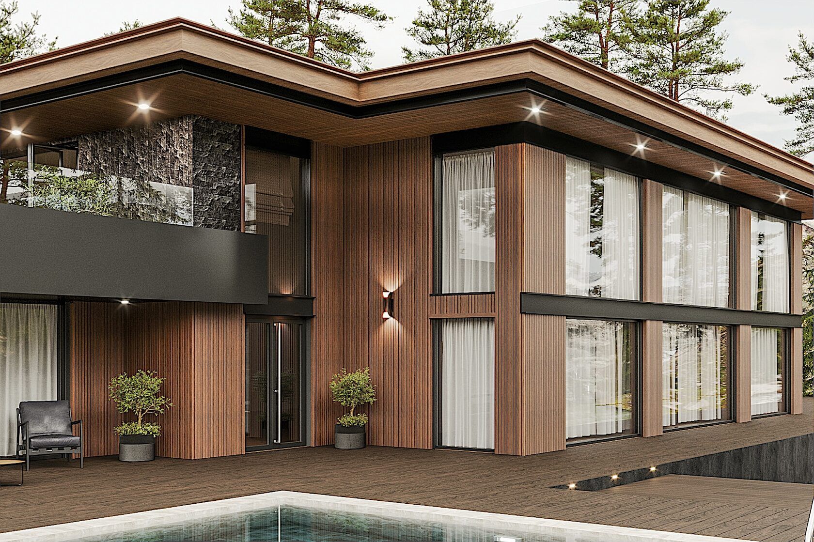 Terrasse & Fassade